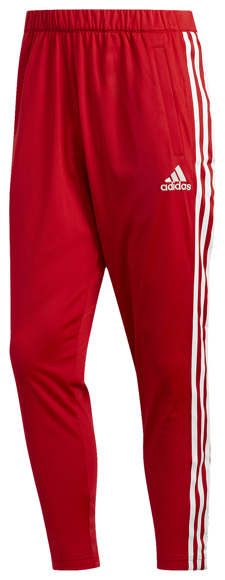 red and black adidas pants