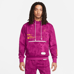 Men's - Nike DF SI Floratone PO Hoodie - Tan/Multi