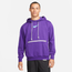 Nike DF SI PO Hoodie - Men's Purple/Multi
