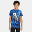 Nike NSW Frenzy T-Shirt - Boys' Grade School Blue/Black