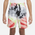 Nike NSW Club TD Shorts - Girls' Grade School Black/Multi