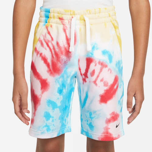 

Boys Nike Nike NSW Club TD Shorts - Boys' Grade School Light Fusion Red/Multi Size L