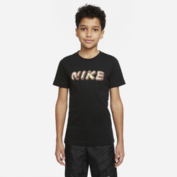 Boys' Grade School - Nike Short Sleeve Tie Dye T-Shirt - Black/Multi