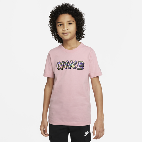 

Nike Boys Nike Short Sleeve Tie Dye T-Shirt - Boys' Grade School Pink Glaze/Multi Size M