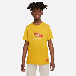 Boys' Grade School - Nike NSW Nostalyeah SS T-Shirt - Dark Sulfur/Multi