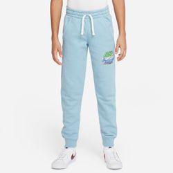 Boys' Grade School - Nike NSW Club Nostalyeah Joggers - Worn Blue/Multi