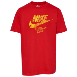 Boys' Grade School - Nike Alter And Reveal T-Shirt - Red/Yellow