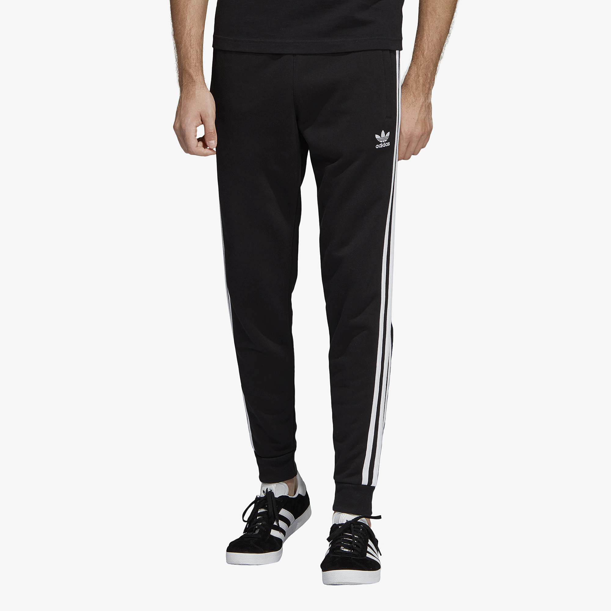 adidas originals 3 stripes fleece pants