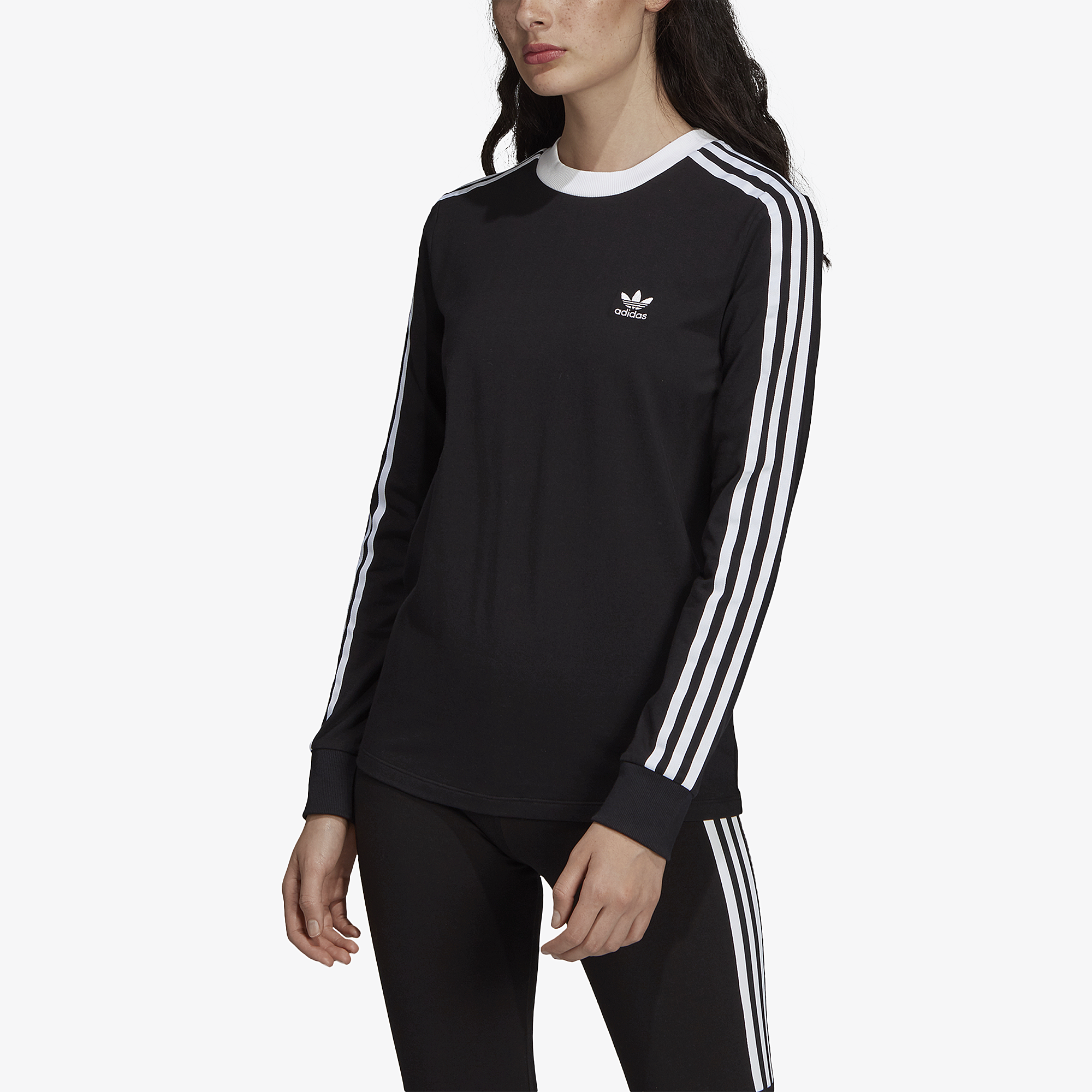 adidas winter ease cropped sweatshirt