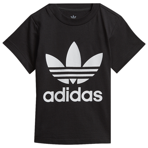 

Boys adidas Originals adidas Originals Trefoil T-Shirt - Boys' Toddler Black/White Size 4T