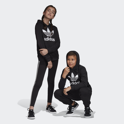 Adidas trefoil hoodie junior on sale