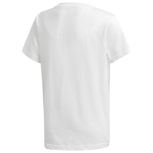 Adidas trefoil white t shirt clearance