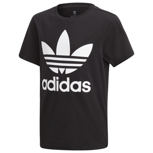 

Boys adidas Originals adidas Originals Trefoil T-Shirt - Boys' Grade School White/Black Size S