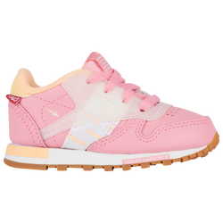 Girls' Toddler - Reebok Classic Leather - Pink/White