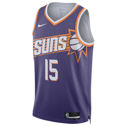 Men's - Nike NBA Suns Swingman Icon Jersey - Purple/Purple