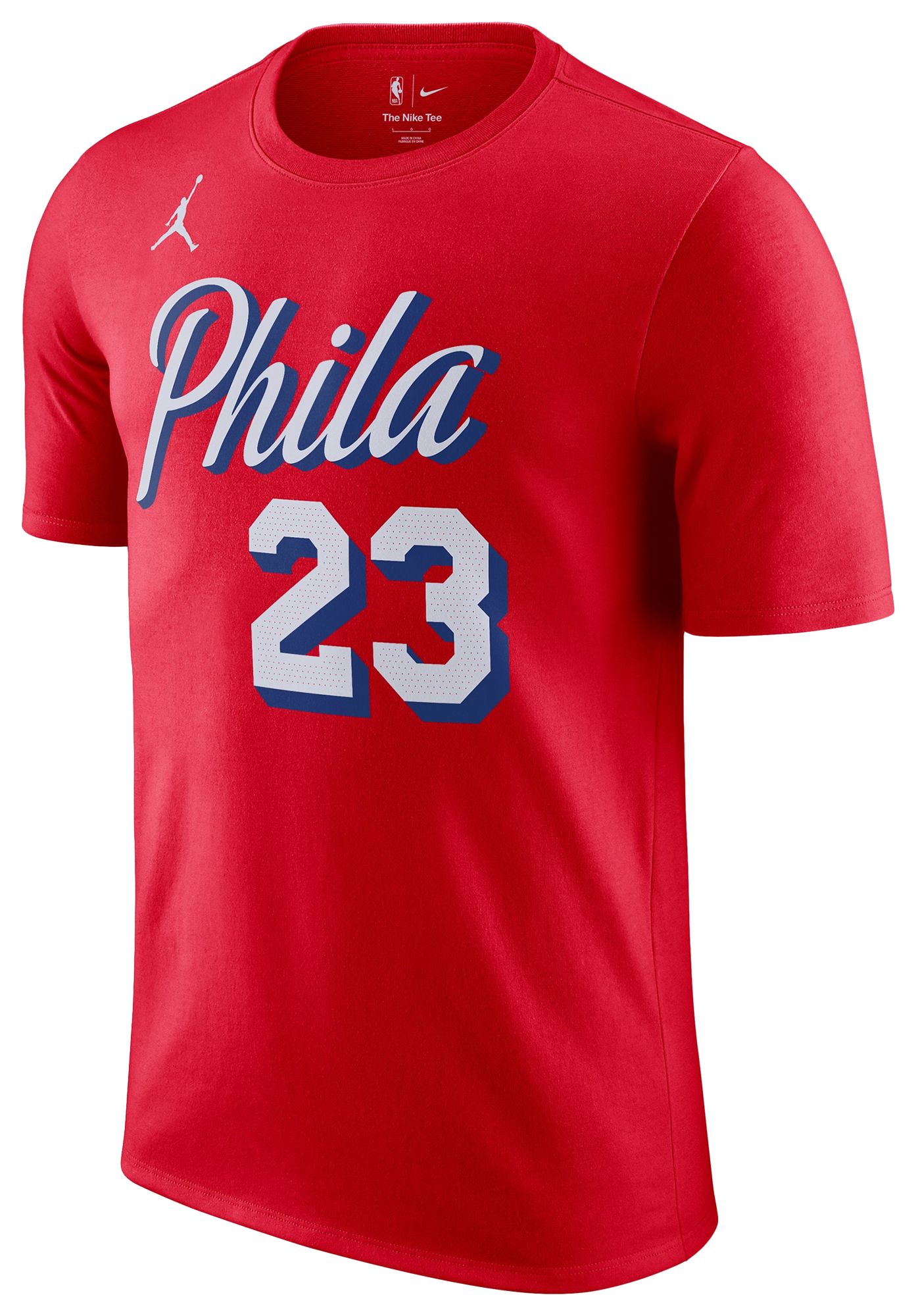 Nike 76ers Lebron James Statement N&N T-Shirt - Men's