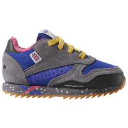 Boys' Toddler - Reebok Classic Leather Ripple - Twisted Pink/Ash Grey/Blue Move