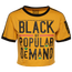 HGC Apparel Black By Popular Demand T-Shirt - Women's Yellow/Black