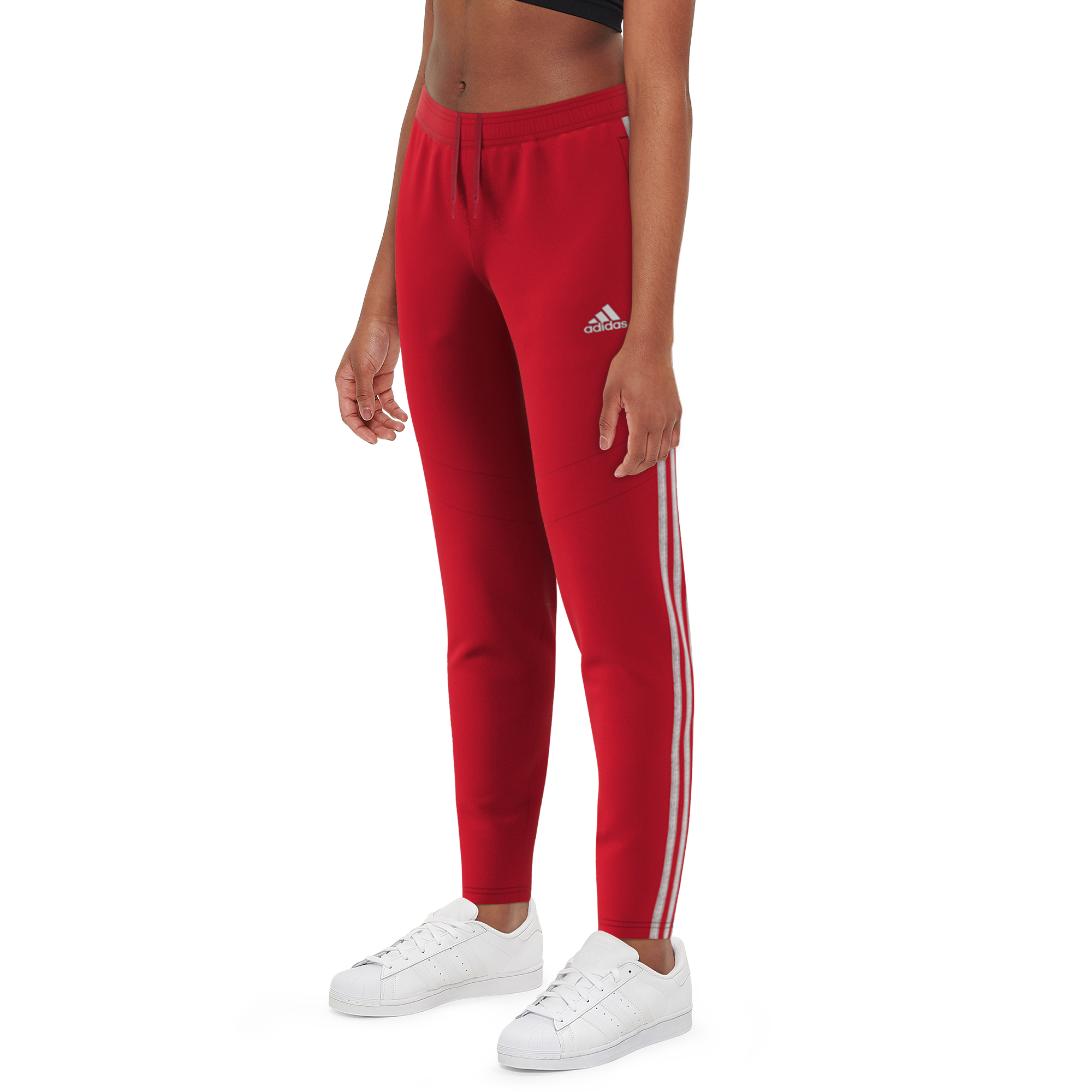adidas joggers red white and blue