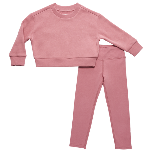 

Girls LCKR LCKR Crew Set - Girls' Toddler Dusty Rose Size 2T