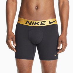 Men's - Nike Lux Cotton Underwear - Black/Gold