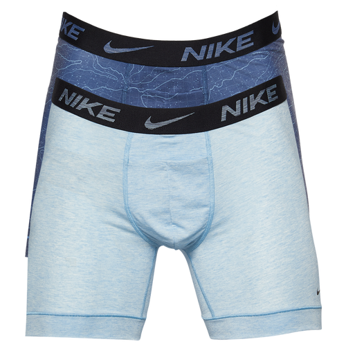 

Nike Mens Nike Boxer Brief 2-Pack - Mens Navy/Blue Size S