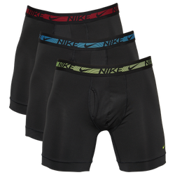 Men's - Nike Flex Micro 3-Pack Boxer Brief - Black/Yellow/Red