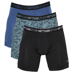 Men's - Nike Flex Micro 3-Pack Boxer Brief - Blue/Black