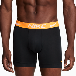 Men's - Nike Micro Boxer Brief 3-Pack - Black/Blue/Orange