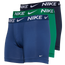 Nike Micro Boxer Brief 3-Pack - Men's Green/Navy/Blue