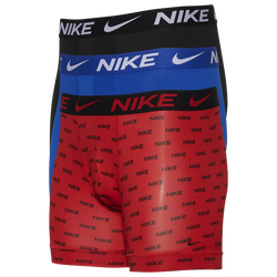 Men's - Nike Micro Boxer Brief 3-Pack - Red/Blue/Black