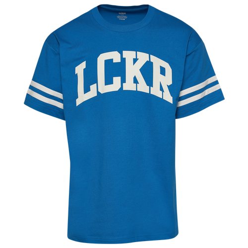 

LCKR Mens LCKR Logo T-Shirt - Mens Blue/Blue Size M