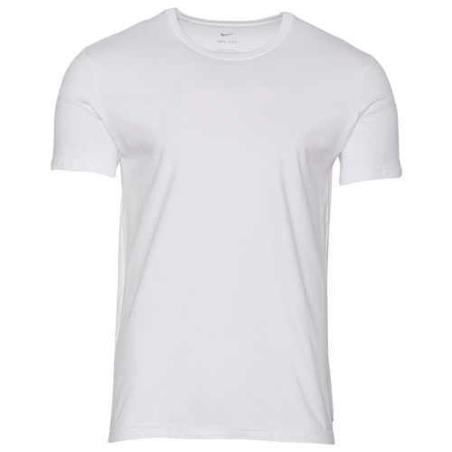 

Nike Mens Nike Crew 2 Pack T-Shirt - Mens White/White Size S