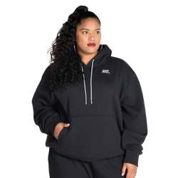 Women's - Melody Ehsani Fleece Masked Hoodie - Black/Black