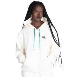 Women's - Melody Ehsani Classic Fleece Hoodie - Cream/Cream