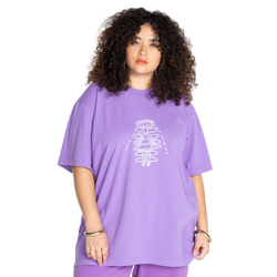 Women's - Melody Ehsani Mind Body Soul T-Shirt - Amethyst/Amethyst