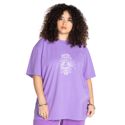 

Melody Ehsani Womens Melody Ehsani Mind Body Soul T-Shirt - Womens Amethyst/Amethyst Size XS
