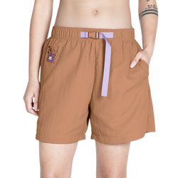 Women's - Melody Ehsani Nylon Hiking Shorts - Brown