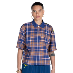 Women's - Melody Ehsani Plaid Transformation Polo - Plaid