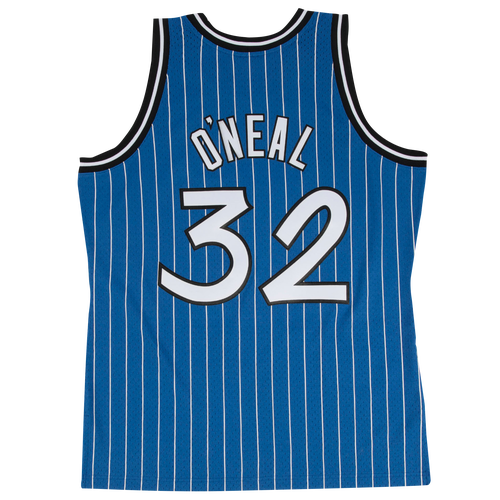 

Mitchell & Ness Mens Shaquille O'neal Mitchell & Ness Magic Swingman Jersey - Mens Blue Size S