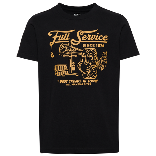Lckr Boys   Best Treads Graphic T-shirt In Black
