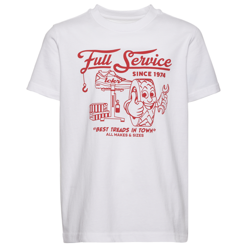 Lckr Boys   Best Treads Graphic T-shirt In White