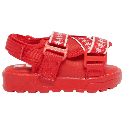 

Kappa Boys Kappa Mitel 2 Sandal - Boys' Toddler Shoes Red/White Size 05.0