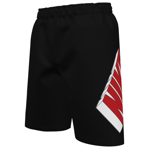 

Boys Nike Nike 3D Logo 7 Inch Swim Shorts - Boys' Grade School Black/Black Size S