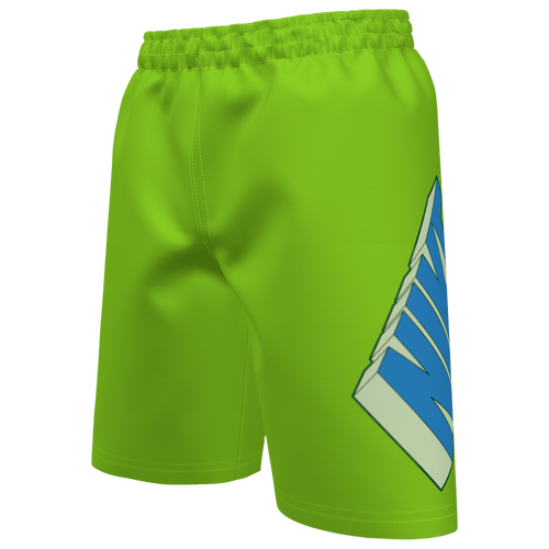 

Boys Nike Nike 3D Logo 7 Inch Swim Short - Boys' Grade School Green/Green Size L