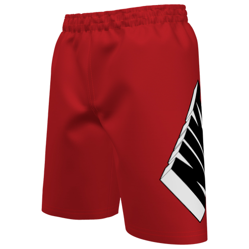 

Boys Nike Nike 3D Logo 7 Inch Swim Short - Boys' Grade School Red/Red Size S