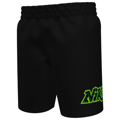 

Nike Boys Nike Logo 5 Inch Swim Shorts - Boys' Preschool Black/Black Size 5