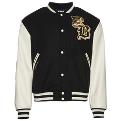Men's - Eastbay Varsity Jacket - White/Black