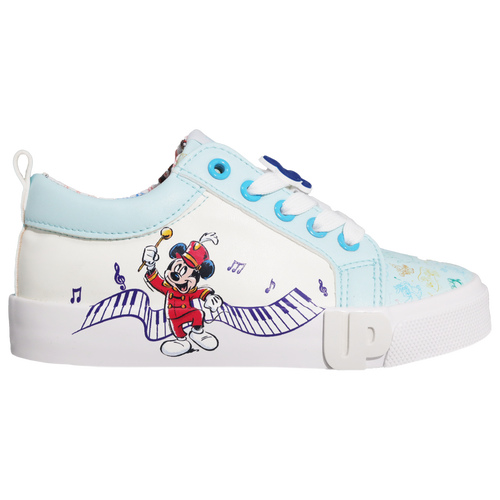 

Girls Preschool Ground Up Ground Up Disney 100 Low - Girls' Preschool Running Shoe White/Blue Size 03.0