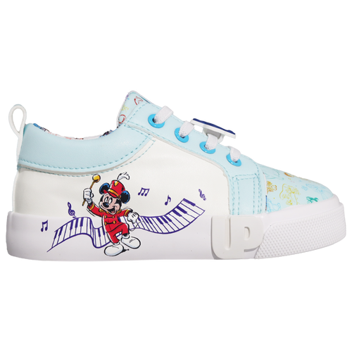 

Girls Ground Up Ground Up Disney 100 Low - Girls' Toddler Running Shoe White/Blue/Multi Size 05.0